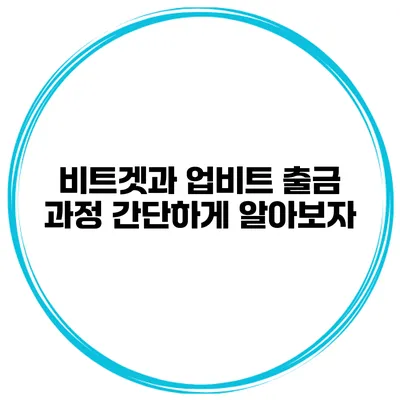 비트겟과 업비트 출금 과정 간단하게 알아보자